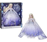 Disney Princess Style Series, bambola Holiday Elsa, accessori per fashion doll, da collezione, giocattolo per bambini dai 6 anni in su