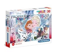 DISNEY SUPERCOLOR PUZZLE FROZEN LA REGINA DI GHIACCIO ELSA OLAF ANNA 30 PEZZI