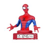 Disney Sveglia digitale con luce notturna 3D Spiderman per bambini