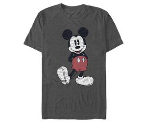 Disney T-Shirt da Uomo con Topolino, Effetto Invecchiato, L
