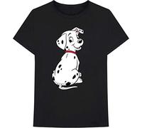 Disney - T-Shirt # L Unisex Black # 101 Dalmations - Dalmation Pose