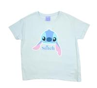 Disney T-Shirt Lilo & Stitch, Design Divertente e colorato, Perfetta per i Fan Ragazze e Ragazzi, Blu, 5 Anni