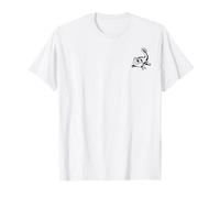 Disney Tangled Pascal Simple Black Outline Maglietta