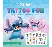 Disney Tattoo Fun Stitch: 50 superleuke tattoos met extra kleurboekje/ 50 tatouages amusants plus un livre de coloriage