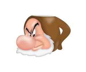 Disney Tazza Biancaneve a forma di Grumpy, capacità 450 ml
