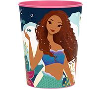 Disney - Tazza da stadio in plastica, motivo: La Sirenetta, 470 ml, 1 pezzo