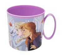 Disney Tazza Frozen Elsa e Anna Mug in Plastica per Colazione Merende 265ml