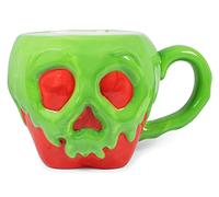 Disney Tazza in ceramica scolpita con mela velenosa della Regina del Male | Contiene 590 ml