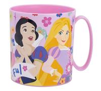 Tazza in plastica Disney Principesse 390 ml - rosa