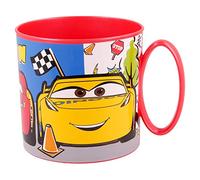 Disney - Tazza per bambini in plastica riutilizzabile per microonde da 265 ml
