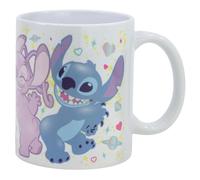 Disney, Tazza Stitch in Ceramica di Alta Qualità 325ml Collezione Stitch e Angel