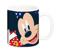 Disney Tazza Topolino bianco stampato, 100% gres porcellanato, capacità circa 320 ml.