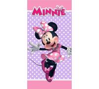 Disney Telo mare per bambini Marvel 70 x 140 cm - Microfibra ad asciugatura rapida - Diversi disegni ufficiali Mickey, Minnie, Stitch, Frozen, Avengers e Spider-Man (Minnie 14180)