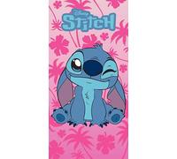 Disney Telo mare per bambini Marvel 70 x 140 cm - Microfibra ad asciugatura rapida - Diversi disegni ufficiali Mickey, Minnie, Stitch, Frozen, Avengers e Spider-Man (Stitch 14189)