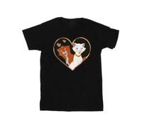 Disney The Aristocats Maglietta Ampia Cuore Donna (BI17337)