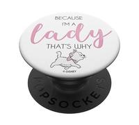 Disney The Aristocats Marie Because I'm A Lady That's Why PopSockets PopGrip Adesivo