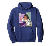 Disney The Hunchback Of Notre Dame Esmeralda Dancing Logo Felpa con Cappuccio