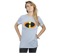 Disney The Incredibles Maglietta Ampia Logo Donna (BI48837)