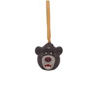 Disney The Jungle Book Hanging Tree Decoration Baloo - 7.4cm x 4.8cm x 5.7cm - O