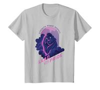 Disney The Lion King 30th Anniversary Lead with Pride Mufasa Maglietta, Bambini, Argento, 4 anni