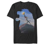 Disney The Lion King-Choose Good Organic Short Sleeve T-Shirt, Black, S Unisex