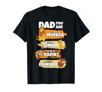 Disney The Lion King Dad You Are Word Stack Funny Maglietta
