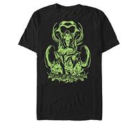 Disney The Lion King-Elephant Graveyard Organic Short Sleeve T-Shirt, Black, M Unisex