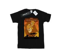 Disney The Lion King Maglietta Ampia Simba e Mufasa Donna (BI29030)