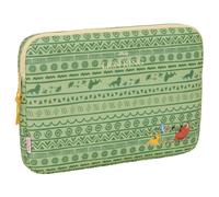Safta MUFASA - Custodia per laptop da 15,6 pollici, zaino ideale per bambini di diverse età, confortevole e versatile, qualità e resistenza, 39,5 x 3,5 x 27,5 cm, colore: verde/beige, Verde/Beige,