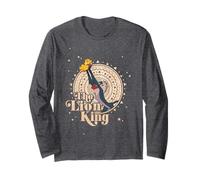 Disney The Lion King Rafiki and Simba Mandala Ritratto Maglia a Manica