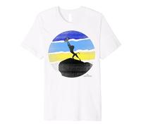 Disney The Lion King Rafiki And Simba Pride Rock Silhouette Premium T-Shirt