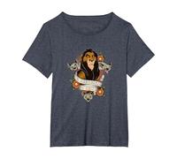 Disney The Lion King Scar With Hyenas Surrounded By Idiots Maglietta, Donna plus-size, Pervinca, 4X