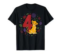 Disney The Lion King Simba Boy's 4th Birthday 4 Year Old Maglietta