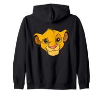 Disney The Lion King Simba Cub Big Face Costume Matching Felpa con Cappuccio
