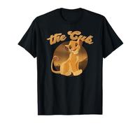Disney The Lion King Simba The Cub Distressed Portrait Maglietta