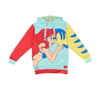DISNEY - THE LITTLE MERMAID: 35TH ANNIVERSARY - FELPA CON CAPPUCCIO - ARIEL AND