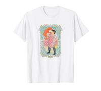 Disney The Little Mermaid Ariel & Eric Stained Glass After Maglietta