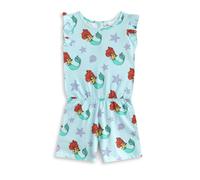 Disney The Little Mermaid Blu Character AOP Tutina corta senza maniche Ragazze