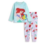 Disney The Little Mermaid Blu Character Pigiama a maniche lunghe a gamba lunga R