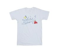 Disney The Little Mermaid Maglietta Ariel Ragazze (BI23830)