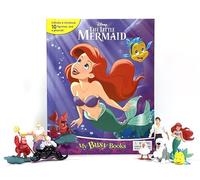 Disney The Little Mermaid My Busy Books - Storybook, 10 figurines, playmat