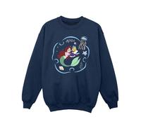 Disney The Little Mermaid Reading A Book Felpa Ragazze (BI23019)