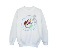 Disney The Little Mermaid Reading A Book Felpa Ragazze (BI23019)