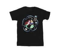 Disney The Little Mermaid Reading A Book Maglietta Ragazze (BI23754)