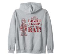 Disney The Muppet Christmas Carol Light the Lamp Not the Rat Felpa con Cappuccio