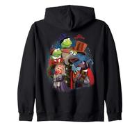 Disney The Muppet Christmas Carol Muppets Group Portrait Felpa con Cappuccio