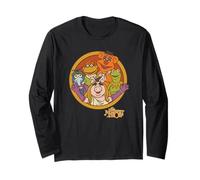 Disney The Muppet Show 50th Anniversary Retro Muppets & Logo Maglia a Manica