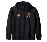 Disney The Muppets Animal #76 2-Sided Soccer Jersey Felpa con Cappuccio
