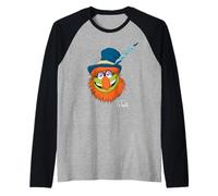 Disney The Muppets Dr. Teeth Electric Mayhem Band Big Face Maglia con Maniche Raglan