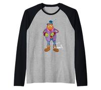 Disney The Muppets Dr. Teeth Electric Mayhem Band Big Pose Maglia con Maniche Raglan